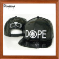 Gorra snapback de cuero 100% acrílica personalizada